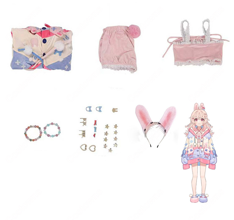 Phase-Connect VTuber Pipkin Pippa ピップキンピッパ コスプレ衣装-27