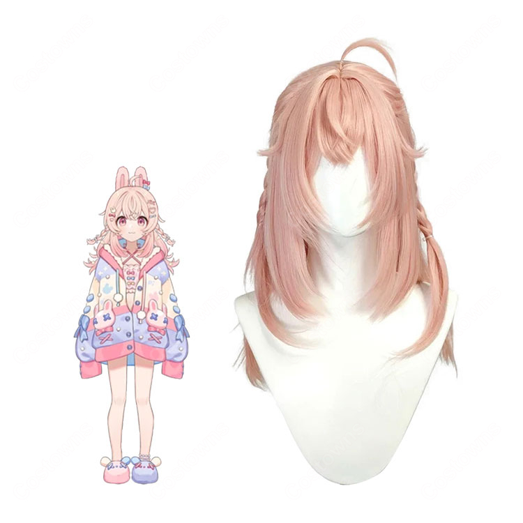 Phase-Connect VTuber Pipkin Pippa ピップキンピッパ コスプレウィッグ-1