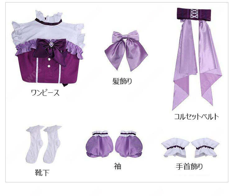 魔法少女まどか☆マギカ Magia Exedra Magia Day 2025 -Half Anniversary- 暁美ほむら コスプレ衣装 アイドル衣装-13