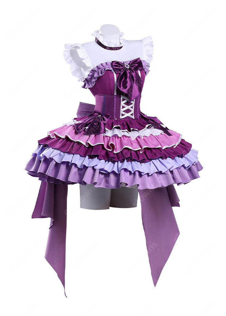 魔法少女まどか☆マギカ Magia Exedra Magia Day 2025 -Half Anniversary- 暁美ほむら コスプレ衣装 アイドル衣装-3