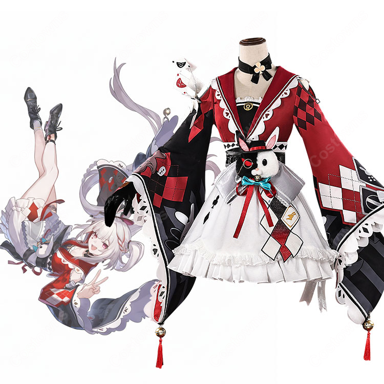 崩壊：スターレイル 火花(ひばな) コスプレ衣装  仮面の愚者 コスチューム 高品質 3Dプリントパーツ採用 撮影 イベント 仮装 変装｜COSTOWNS-1