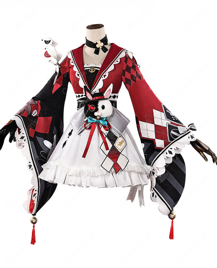 崩壊：スターレイル 火花(ひばな) コスプレ衣装  仮面の愚者 コスチューム 高品質 3Dプリントパーツ採用 撮影 イベント 仮装 変装｜COSTOWNS-2