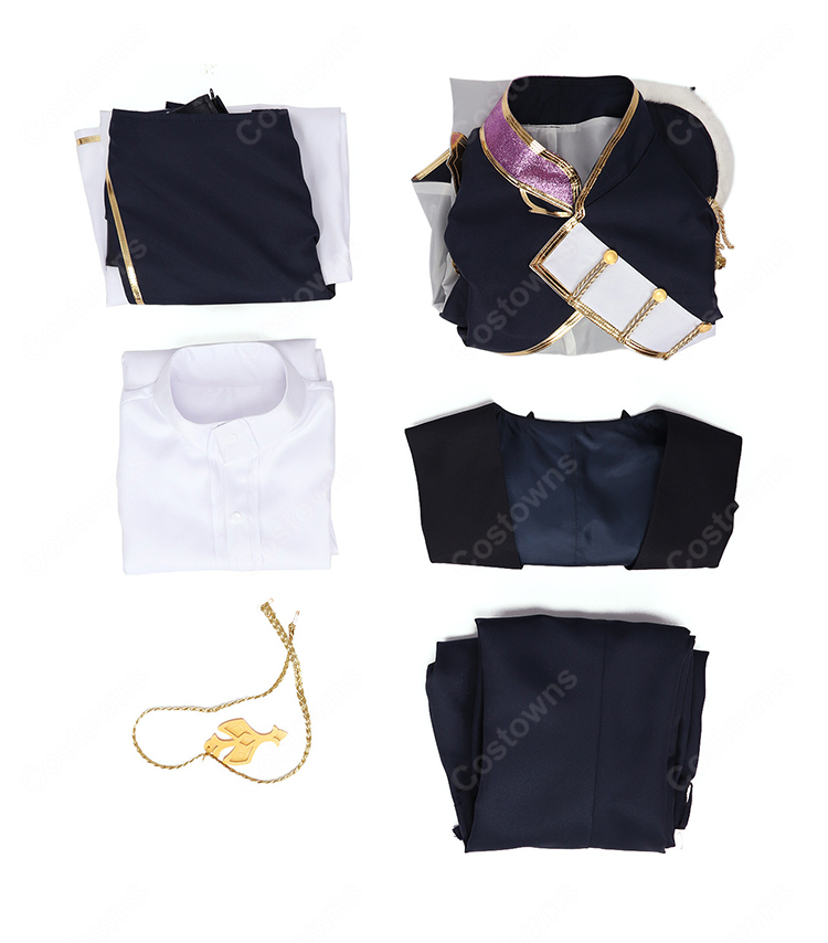 にじさんじ 8th Anniversary LIVE 「CONCERTO」 Shu Yamino (闇ノシュウ) 共通衣装 コスプレ衣装-4