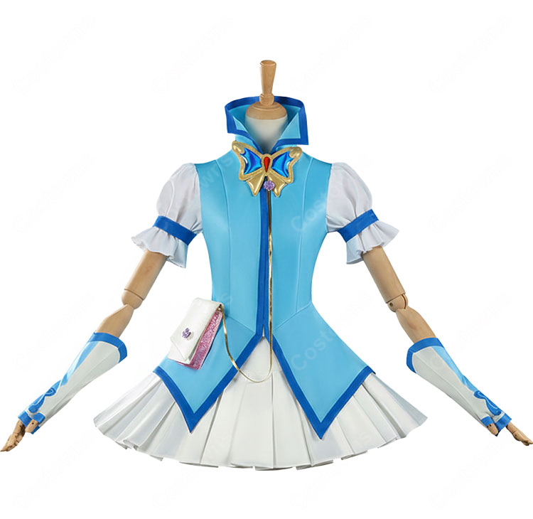 Yes!プリキュア5  水無月かれん キュアアクア コスプレ衣装-2