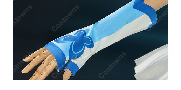 Yes!プリキュア5  水無月かれん キュアアクア コスプレ衣装-8