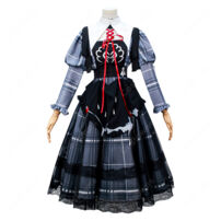 無期迷途 ルミナ コスプレ衣装 取り調べ 温泉旅館制服 セット 小道具付き Path to Nowhere コスチューム 仮装 イベント 撮影会(無期迷途 コスプレ衣装)