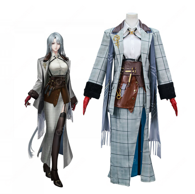 無期迷途 ヒルダ コスプレ衣装 旧時代の学者 仮装 セット Path to Nowhere コスチューム 撮影会 イベント 豪華10点セット-1