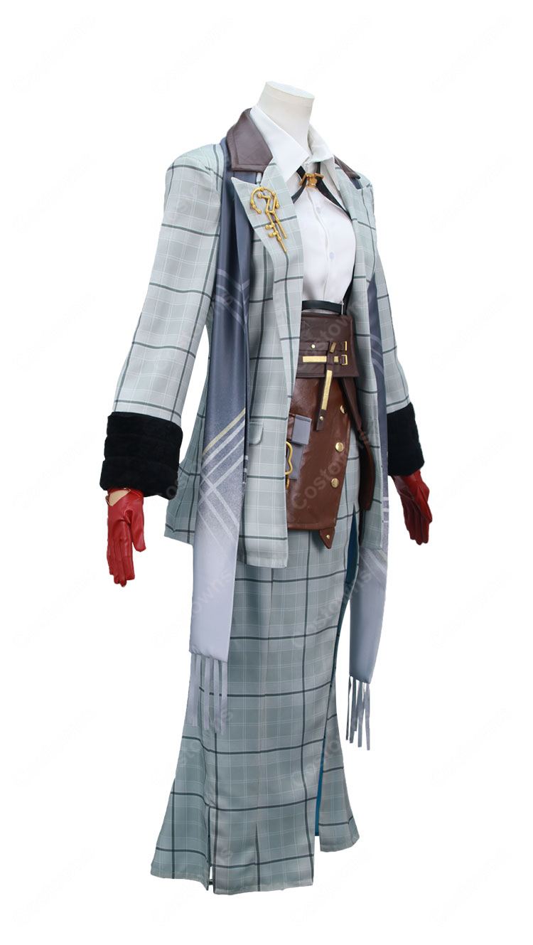 無期迷途 ヒルダ コスプレ衣装 旧時代の学者 仮装 セット Path to Nowhere コスチューム 撮影会 イベント 豪華10点セット-3