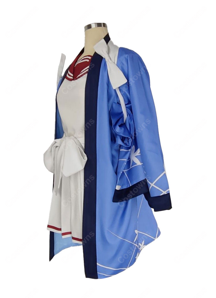 ブルーアーカイブ 不破レンゲ コスプレ衣装 ブルアカ 百鬼夜行連合学院 修行部 制服-3