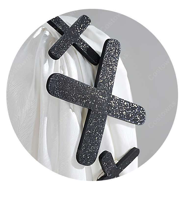 魔法少女にあこがれて 氷上メルル コスプレ衣装 囚人番号670 シスター服 私服 コスチューム 豪華セット-5