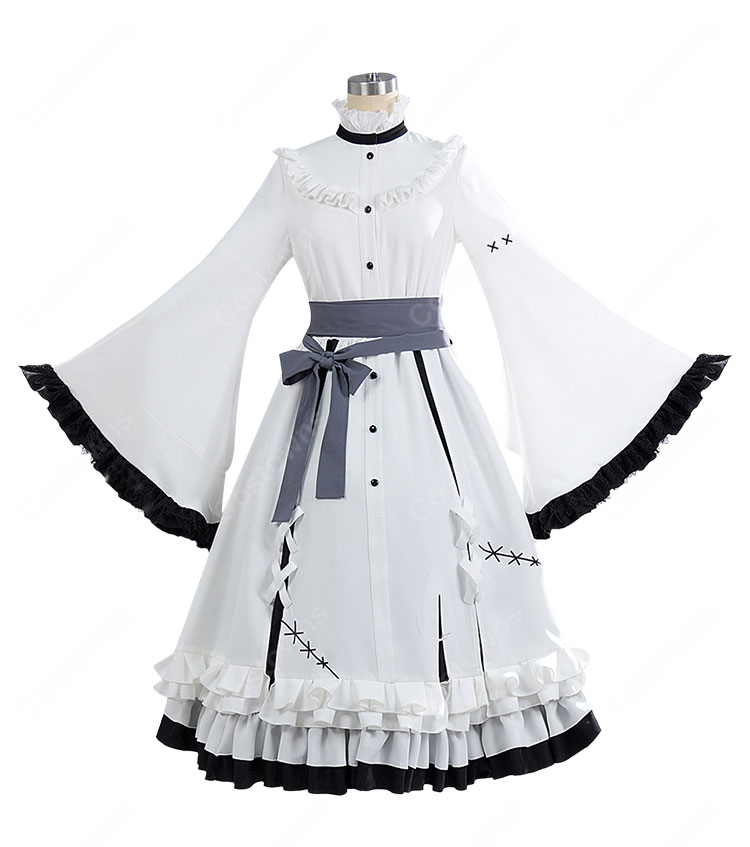 魔法少女にあこがれて 氷上メルル コスプレ衣装 囚人番号670 シスター服 私服 コスチューム 豪華セット-2