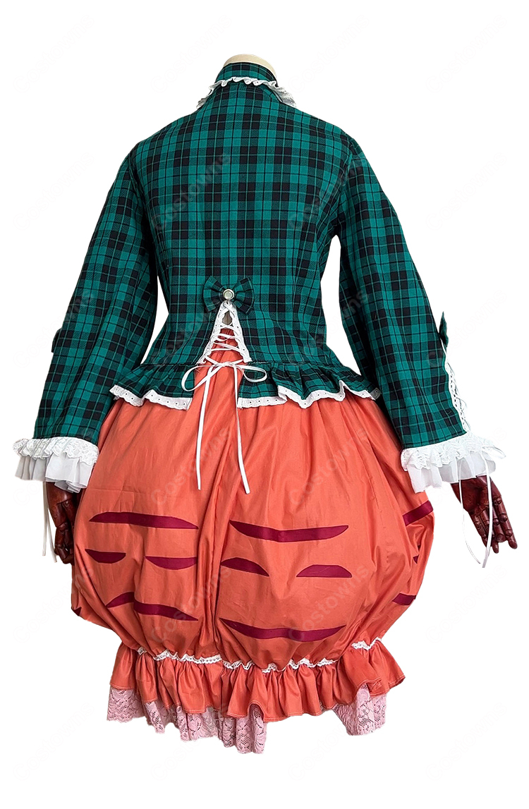 東方Project 秦こころ コスプレ衣装 二次創作 アレンジ衣装 かわいい 豪華セット-3