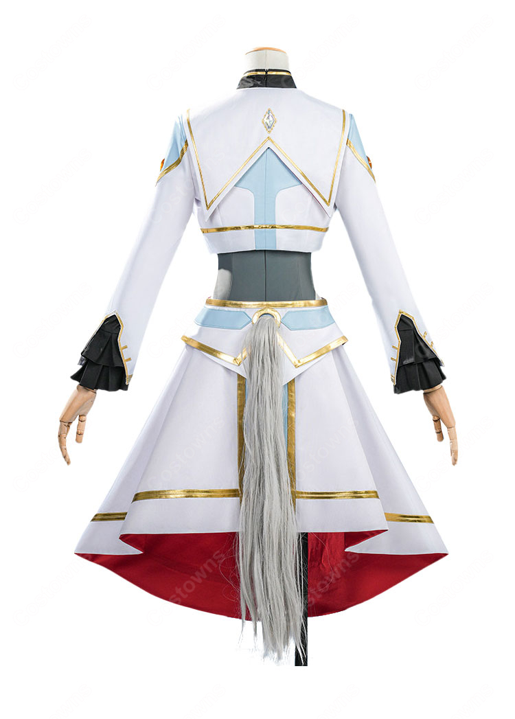 ウマ娘 プリティーダービー オグリキャップ コスプレ衣装 勝負服 シンデレラグレイ 衣装セット 豪華 フルセット-3