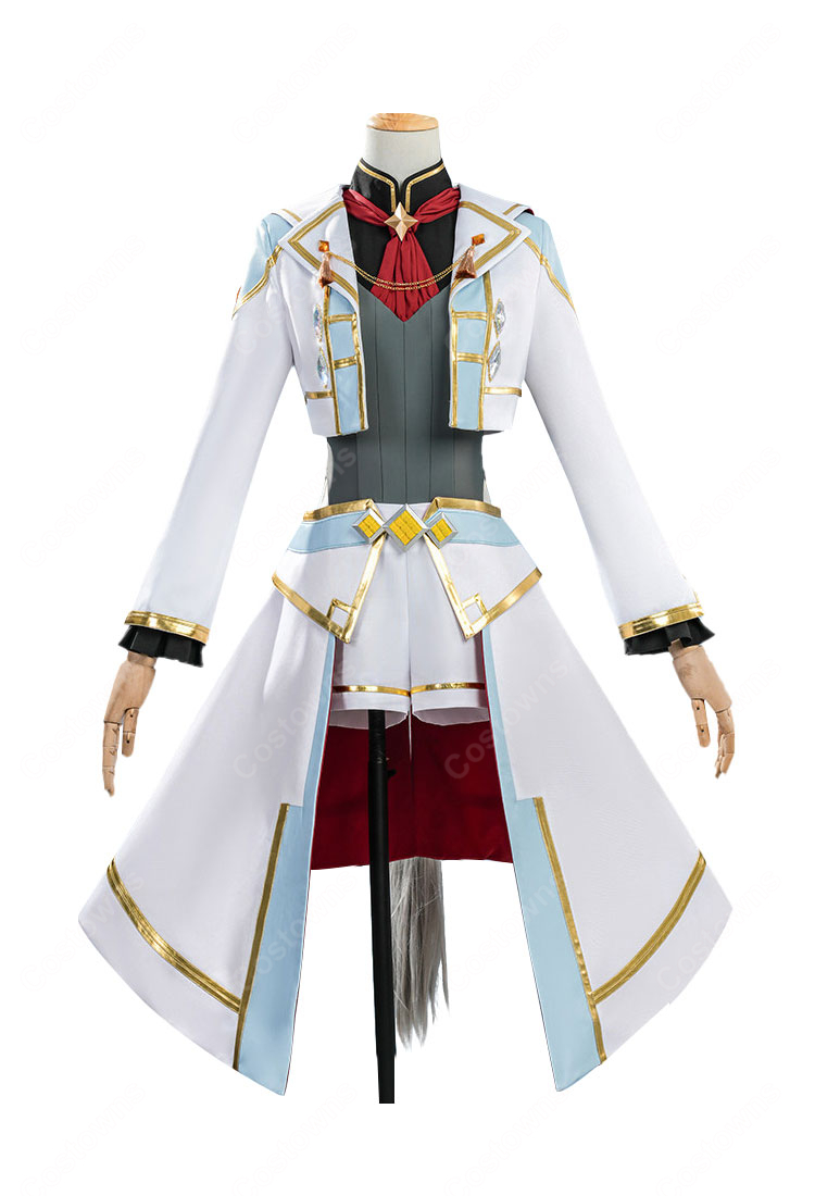 ウマ娘 プリティーダービー オグリキャップ コスプレ衣装 勝負服 シンデレラグレイ 衣装セット 豪華 フルセット-2