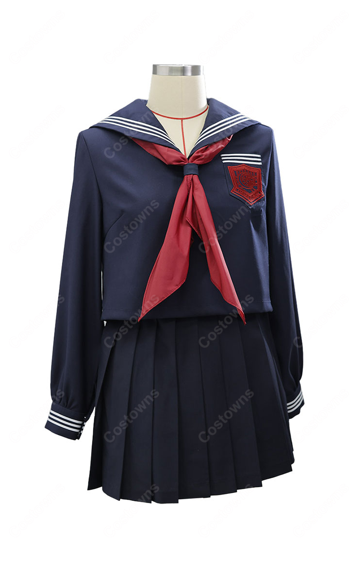 Fate/Grand Order 月の裏側の記憶 魔術礼装 コスプレ衣装 女主人公 藤丸立香 ぐだ子 制服 FGO 女性用 セーラー服-2