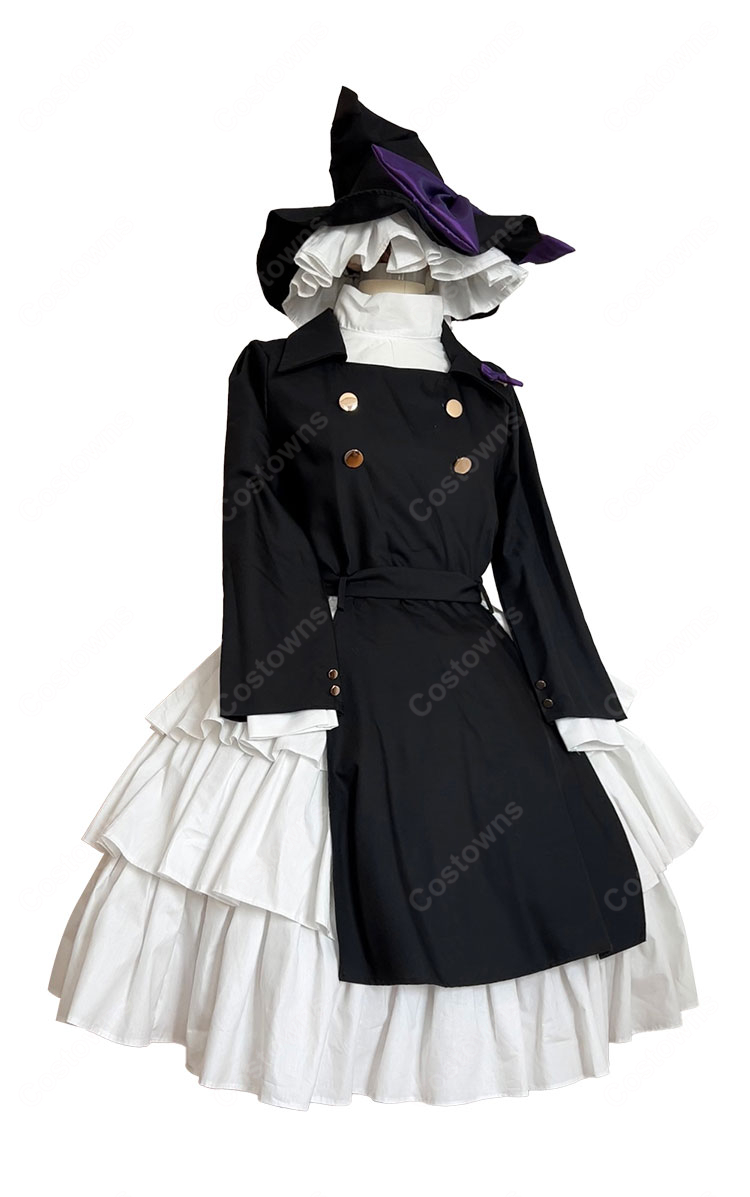 東方Project 霧雨魔理沙 コスプレ衣装 二次創作デザイン アレンジ衣装-2
