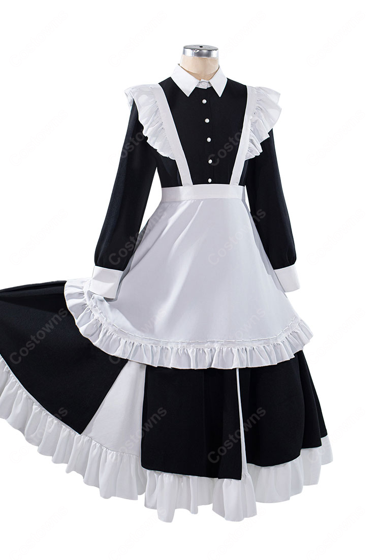 葬送のフリーレン フリーレン フェルン メイド服 コスプレ衣装-2