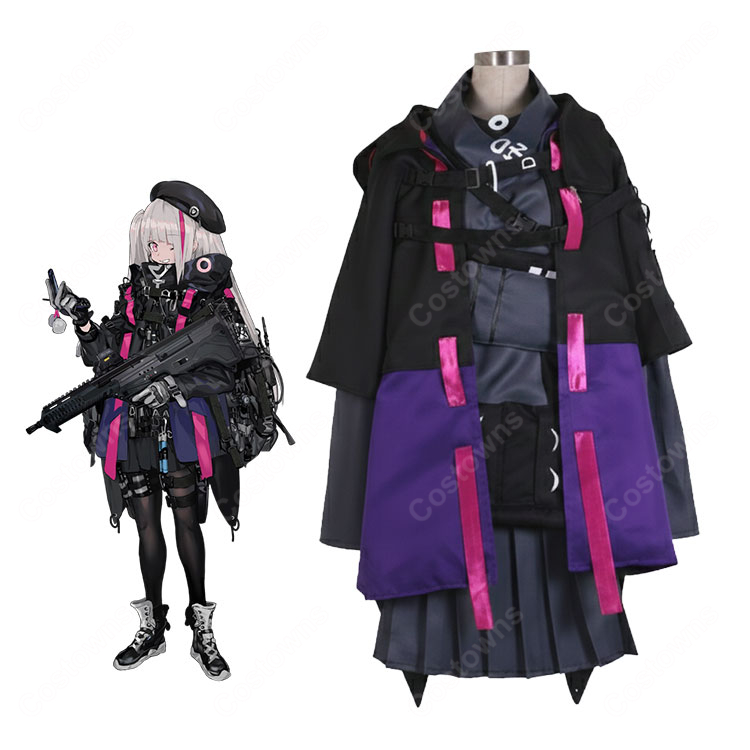 ドールズフロントライン MDR コスプレ衣装 ドルフロ 戦術人形 通常服 ストリート系 高品質-1