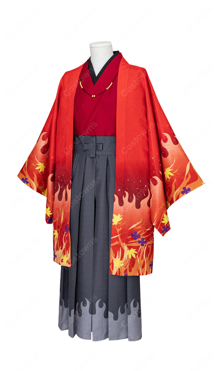 鬼滅の刃 煉󠄁獄杏寿郎 コスプレ衣装 京まふ2021 和装-2
