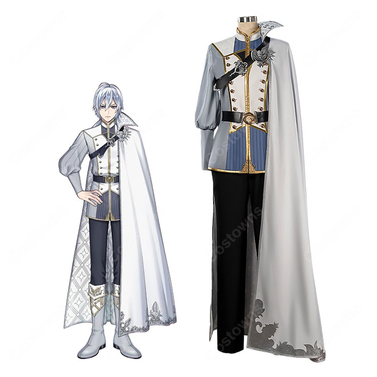 ディズニー ツイステッドワンダーランド シルバー  夜明けの甲冑 コスプレ衣装-1