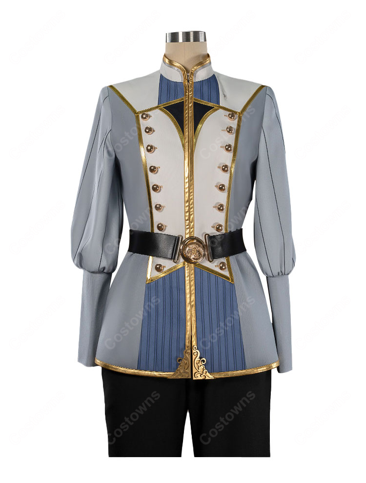 ディズニー ツイステッドワンダーランド シルバー  夜明けの甲冑 コスプレ衣装-5