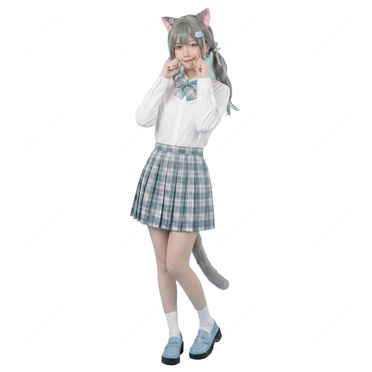 Nachoneko なちょ猫 コスプレ衣装 新衣装 制服 Ver.｜VTuber 甘城