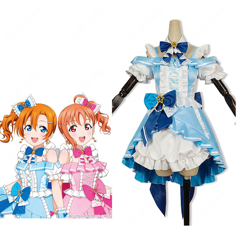 ラブライブ！&times;ラブライブ！サンシャイン!! POP UP STORE　～&mu;'s&times;Aqours Special Collaboration～ 高坂穂乃果 コスプレ衣装-1