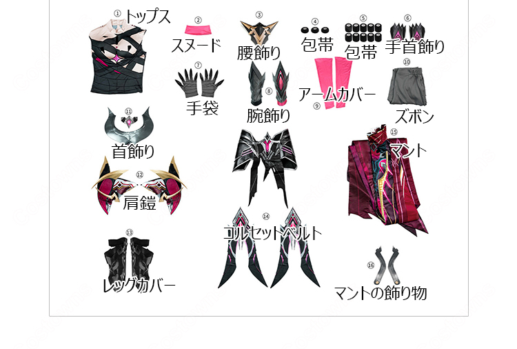 原神 月の狩人 レリル コスプレ衣装-18