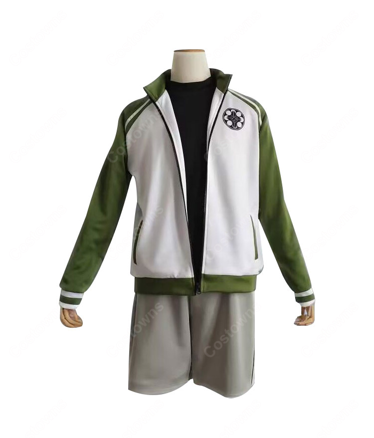 特「刀剣乱舞-花丸-」〜雪月華〜 松井江 豊前江 村雲江 コスプレ衣装 内番衣装 ジャージ-4