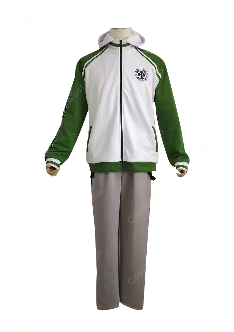 特「刀剣乱舞-花丸-」〜雪月華〜 桑名江 コスプレ衣装 内番衣装 ジャージ-2