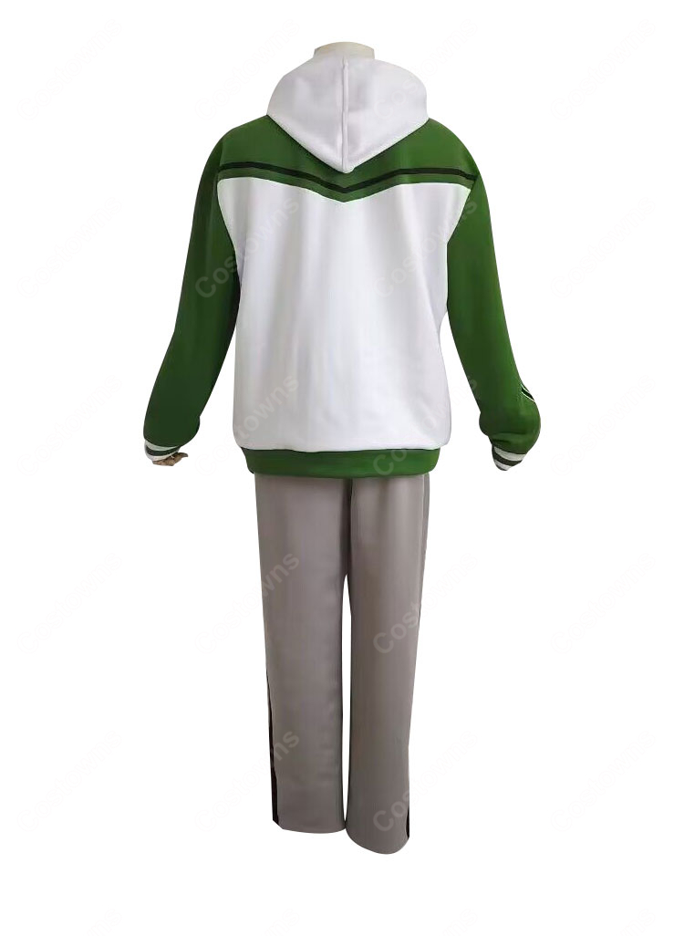 特「刀剣乱舞-花丸-」〜雪月華〜 桑名江 コスプレ衣装 内番衣装 ジャージ-4