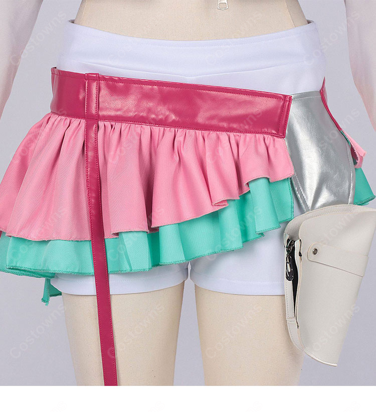 超かぐや姫！ 綾紬芦花 コスプレ衣装-7