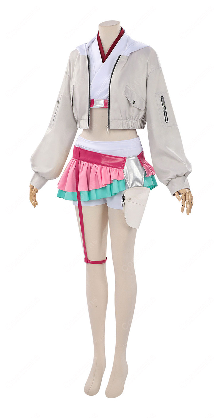 超かぐや姫！ 綾紬芦花 コスプレ衣装-3