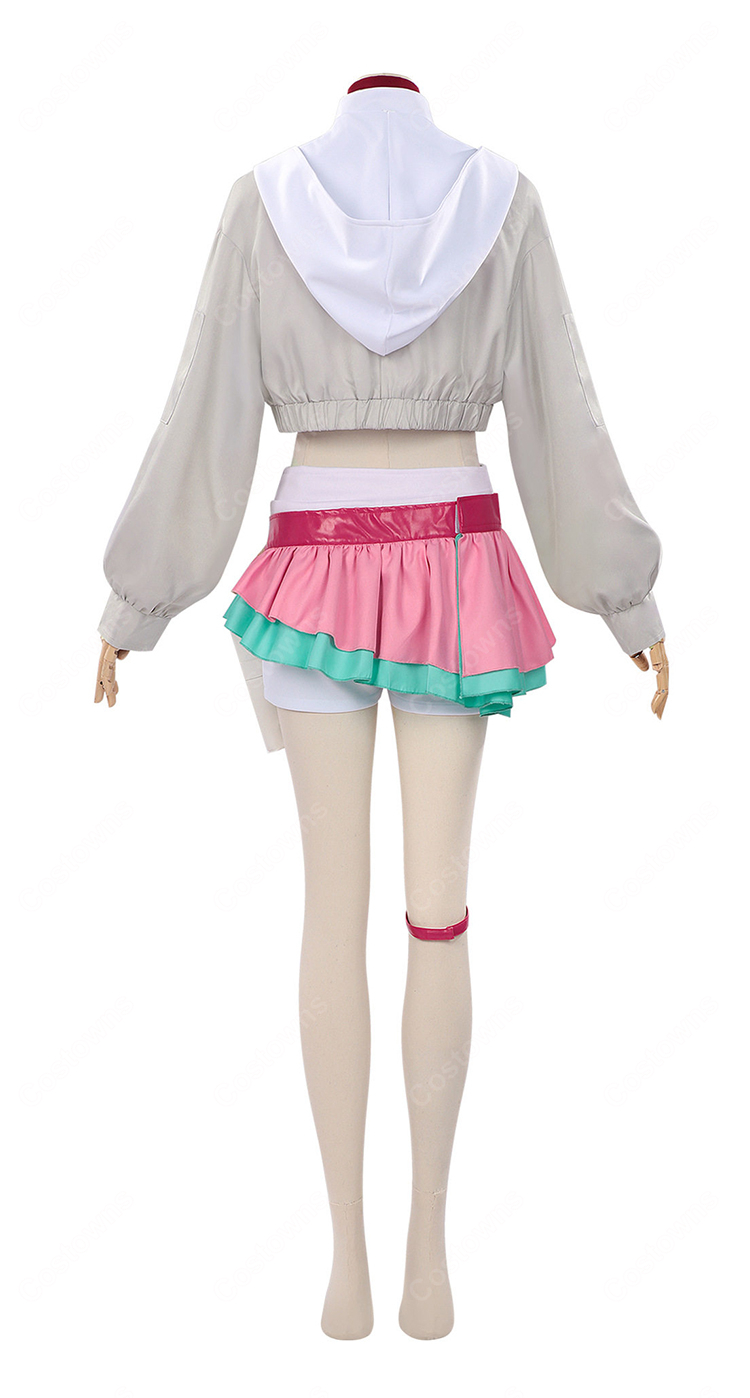 超かぐや姫！ 綾紬芦花 コスプレ衣装-4