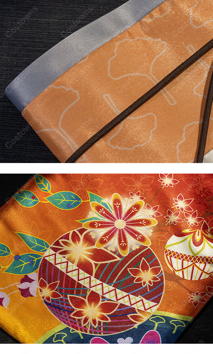 ラブライブ！スクフェス 紅葉狩り編 冬が訪れるまで 小原鞠莉 コスプレ衣装-8