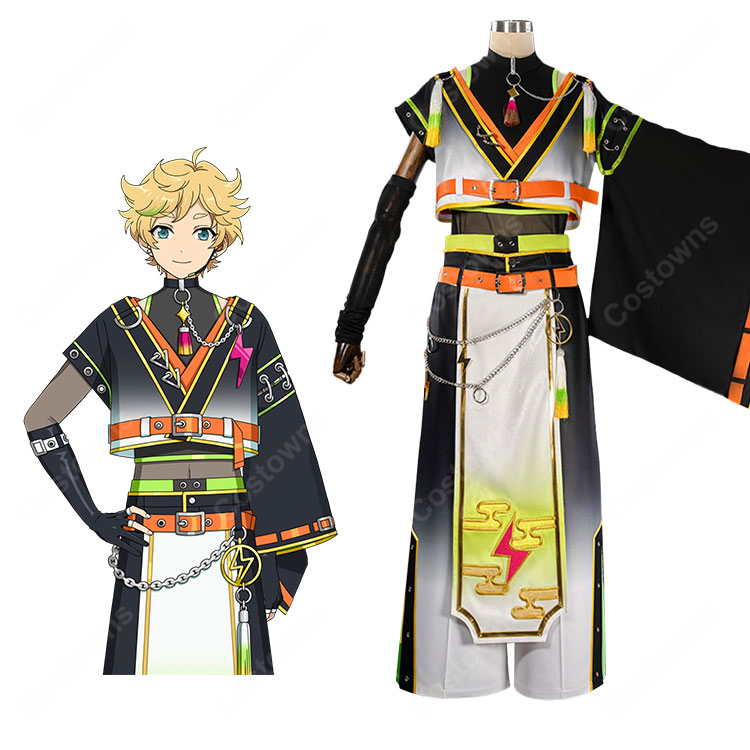 あんさんぶるスターズ！！ World Switching衣装 逆先夏目 春川宙 青葉つむぎ コスプレ衣装-1