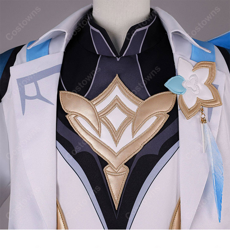 原神 旅人 空(そら) コスプレ衣装 真実の月 新コスチューム 新たなる天地-4