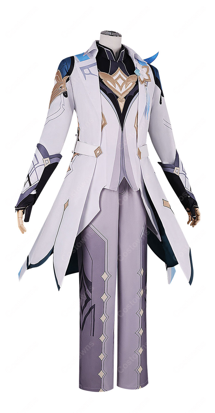 原神 旅人 空(そら) コスプレ衣装 真実の月 新コスチューム 新たなる天地-2