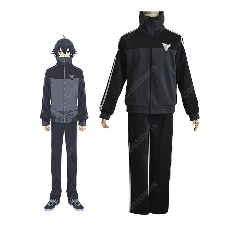 特「刀剣乱舞-花丸-」〜雪月華〜 水心子正秀 コスプレ衣装 内番衣装 ジャージ-1