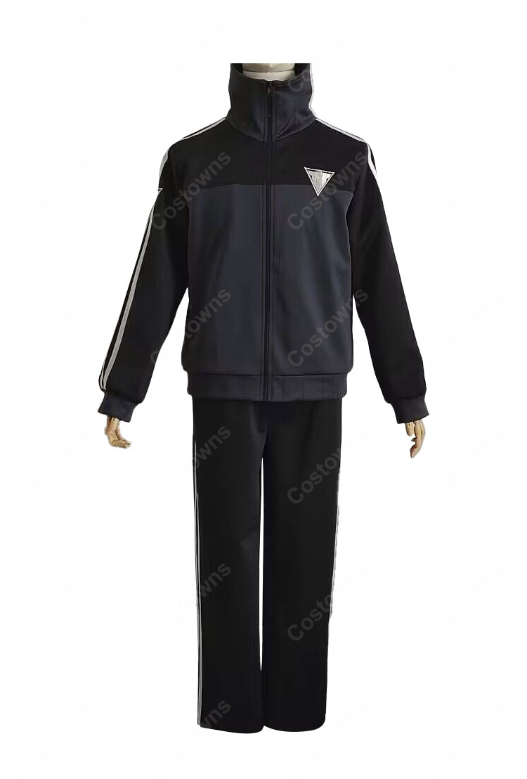 特「刀剣乱舞-花丸-」〜雪月華〜 水心子正秀 コスプレ衣装 内番衣装 ジャージ-2