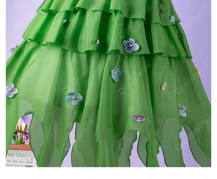 IdentityV 第五人格 庭師 エマ・ウッズ コスプレ衣装 最高演繹 朽ちぬ長夏 ニンフ賞衣装 洋服-9