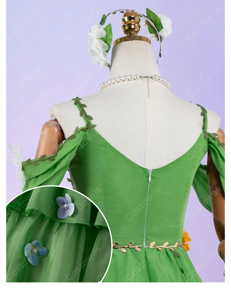 IdentityV 第五人格 庭師 エマ・ウッズ コスプレ衣装 最高演繹 朽ちぬ長夏 ニンフ賞衣装 洋服-7