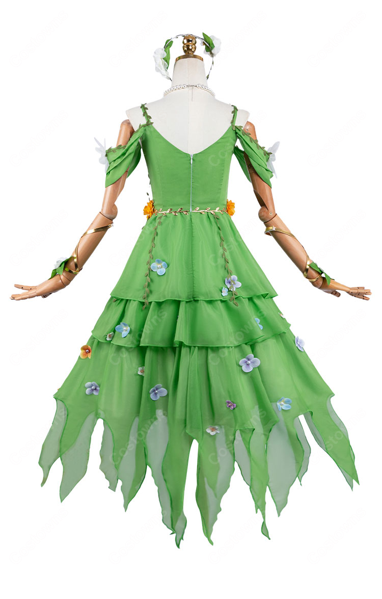 IdentityV 第五人格 庭師 エマ・ウッズ コスプレ衣装 最高演繹 朽ちぬ長夏 ニンフ賞衣装 洋服-3