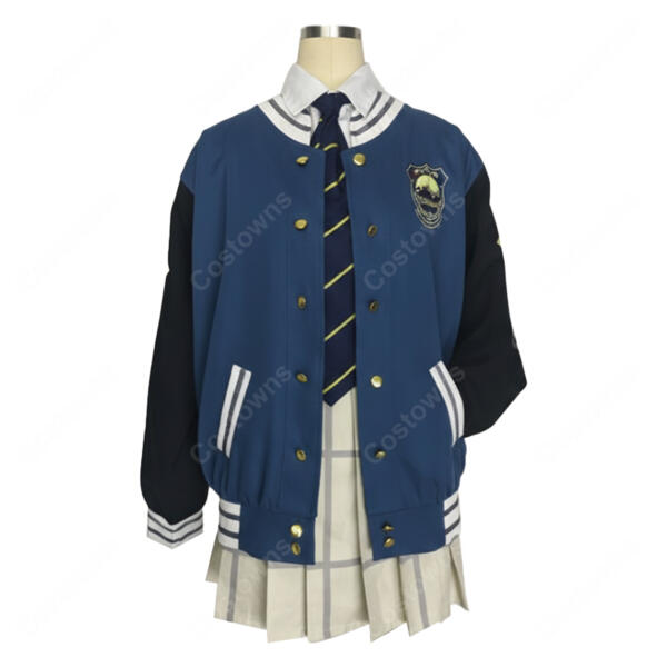 ブルーアーカイブ 薄葉リツ コスプレ衣装 ワイルドハント芸術学院 制服セット オーダメイド可元の画像