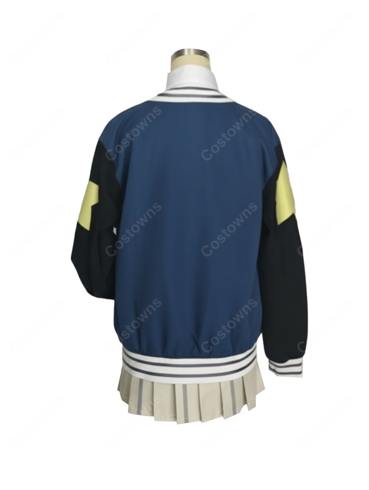 ブルーアーカイブ 薄葉リツ コスプレ衣装 ワイルドハント芸術学院 制服セット-5