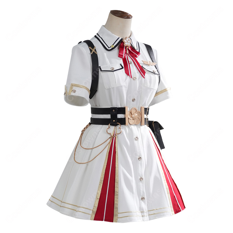 百鬼あやめ コスプレ衣装 新衣装 軍服Ver. ホロライブ VTuber 2期生