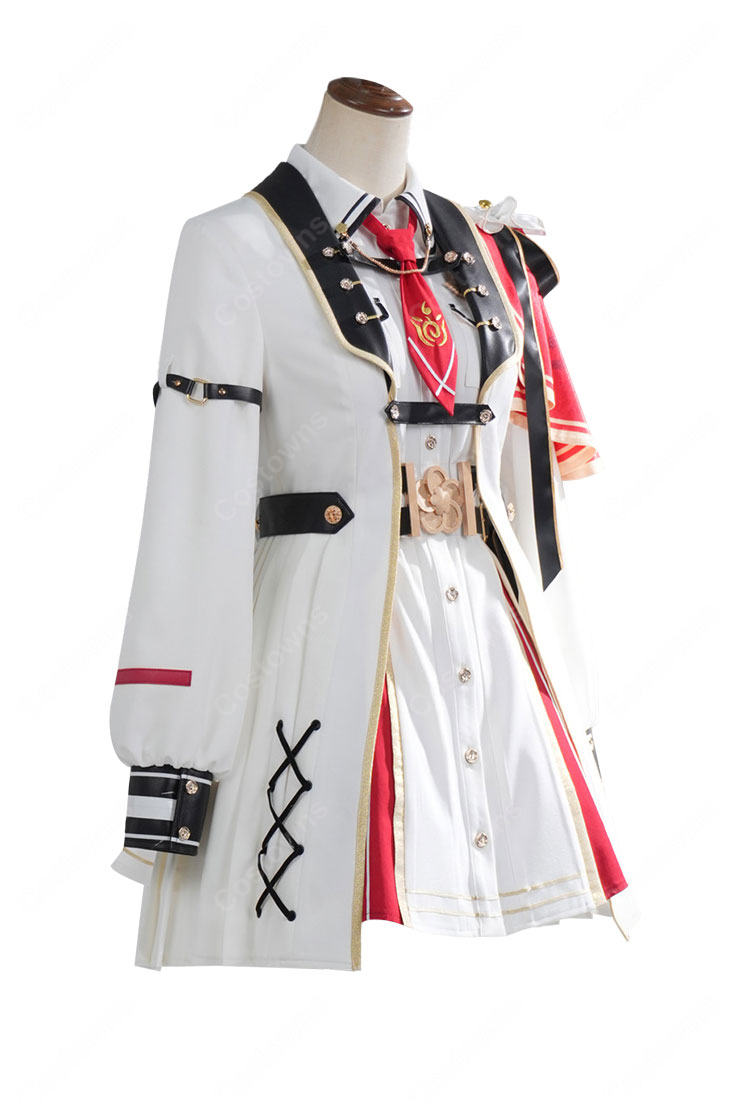 hololive ホロライブ  百鬼あやめ コスプレ衣装 VTuber 2期生 新衣装 軍服-3