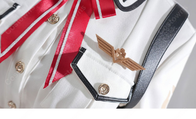 hololive ホロライブ  百鬼あやめ コスプレ衣装 VTuber 2期生 新衣装 軍服-13