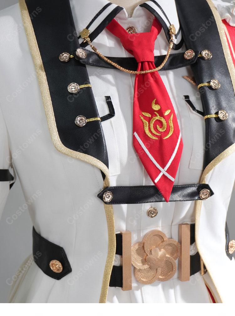 hololive ホロライブ  百鬼あやめ コスプレ衣装 VTuber 2期生 新衣装 軍服-7