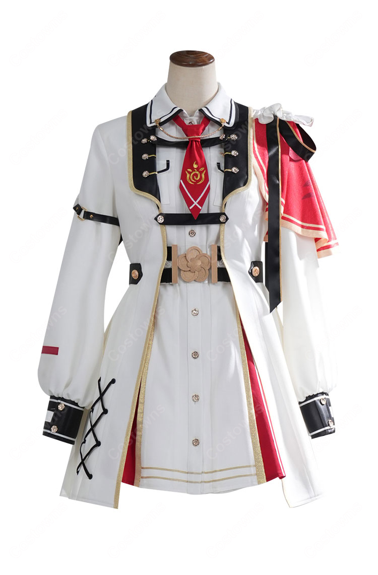 hololive ホロライブ  百鬼あやめ コスプレ衣装 VTuber 2期生 新衣装 軍服-2